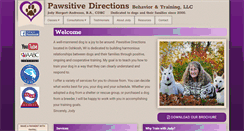 Desktop Screenshot of pawsitivedirections.com